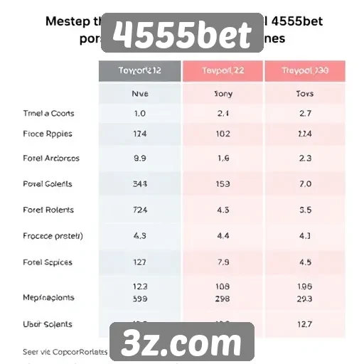 Comparativo entre 4555bet e concorrentes do setor